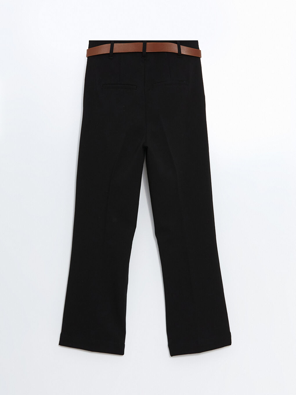 Belted Slim Fit Women's Trousers -S5BC51Z8-CVL