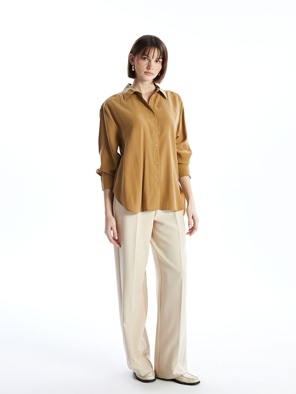 Loose Fit Women's Shirt -S5BC54Z8-T9X
