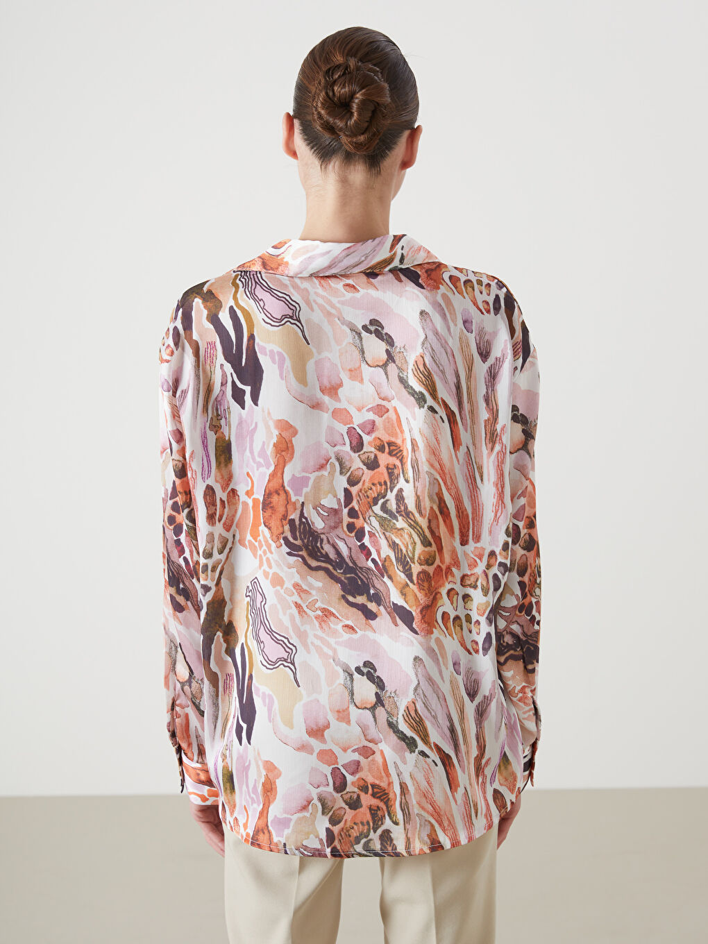 Loose Fit Women's Shirt -S5BC55Z8-LRR