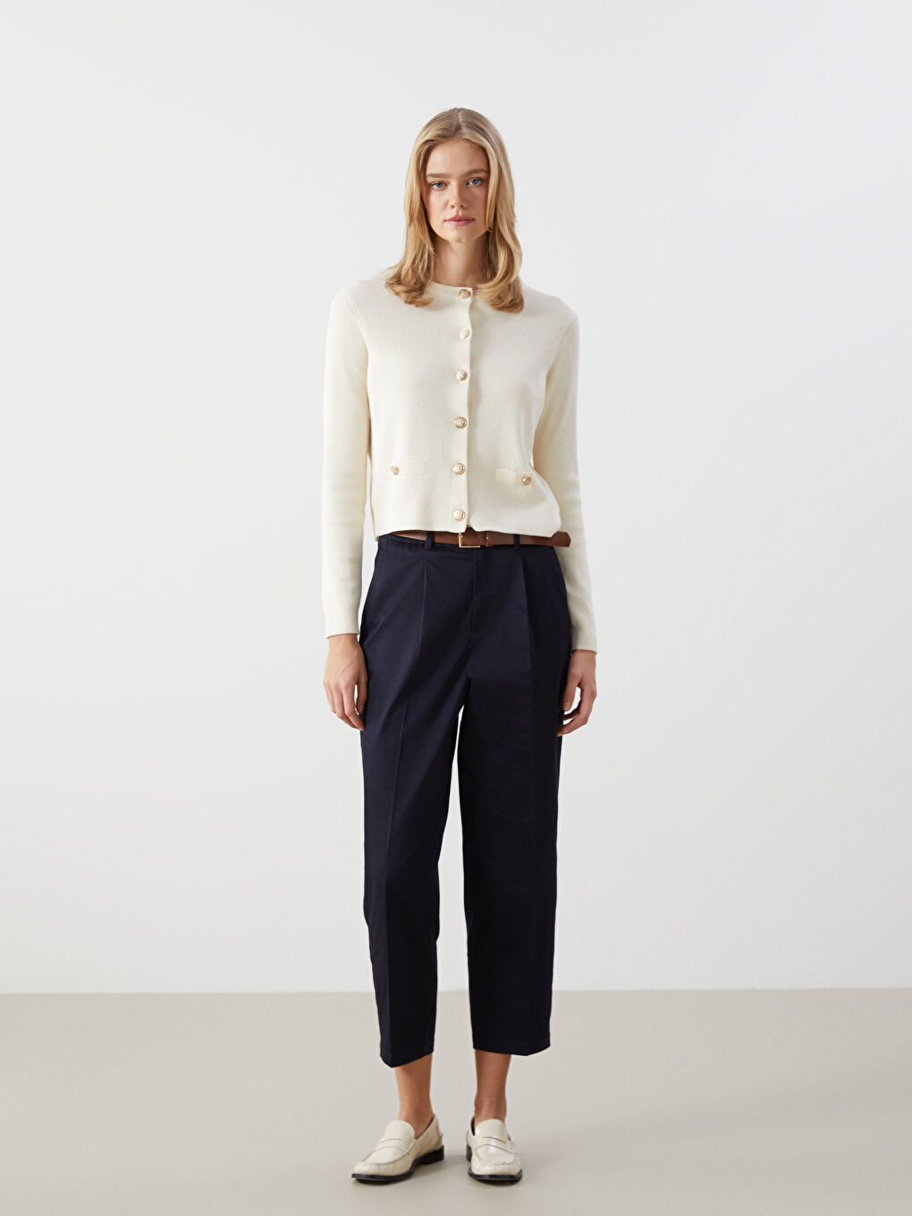 LCW Vision Cardigan Col Rond pour Femmes -S5BD36Z8-R9J