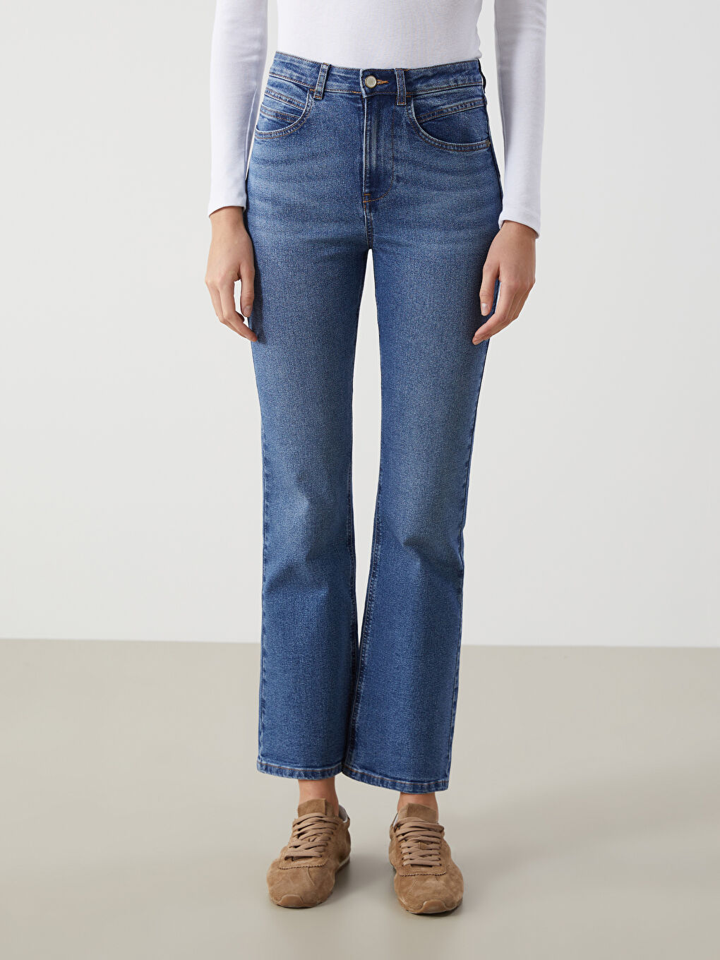 LCW Jeans Mars Flare Women's Jeans -S5BD67Z8-507