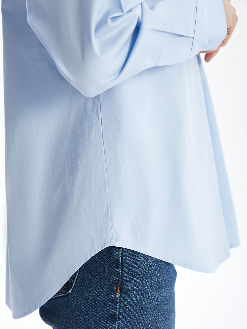 Poplin Women's Shirt -S5BD72Z8-VYD