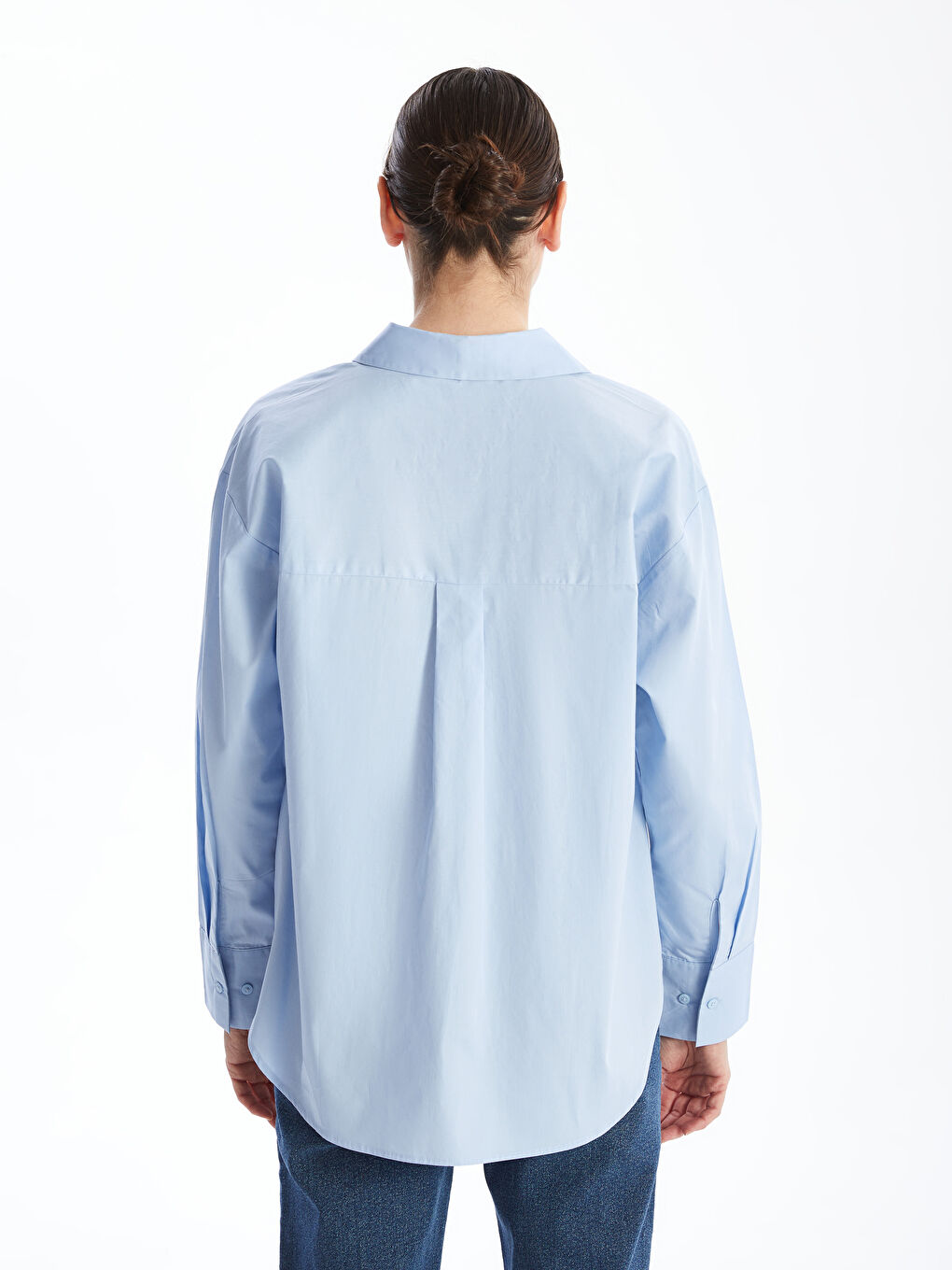 Poplin Women's Shirt -S5BD72Z8-VYD