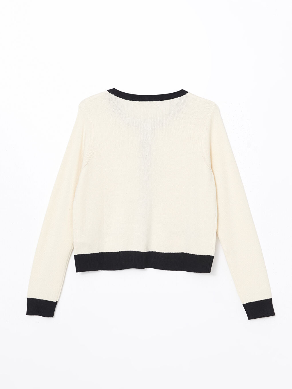 Дөңгелек жағалы әйелдерге арналған кардиган-5