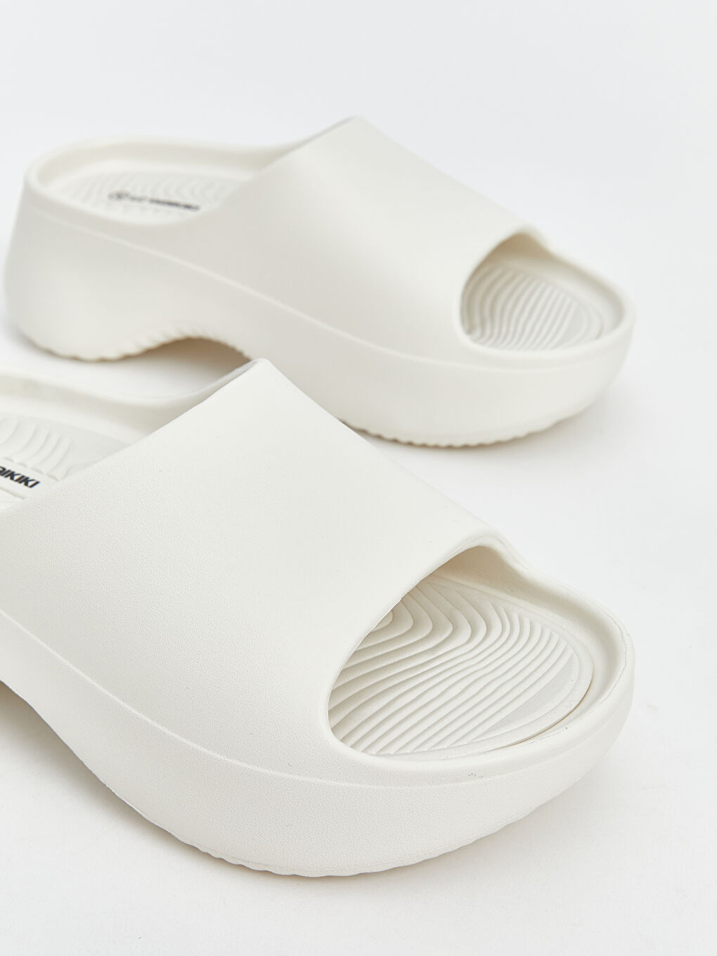 LCW STEPS Faux Leather Women's Slippers -S5BD96Z8-FPT