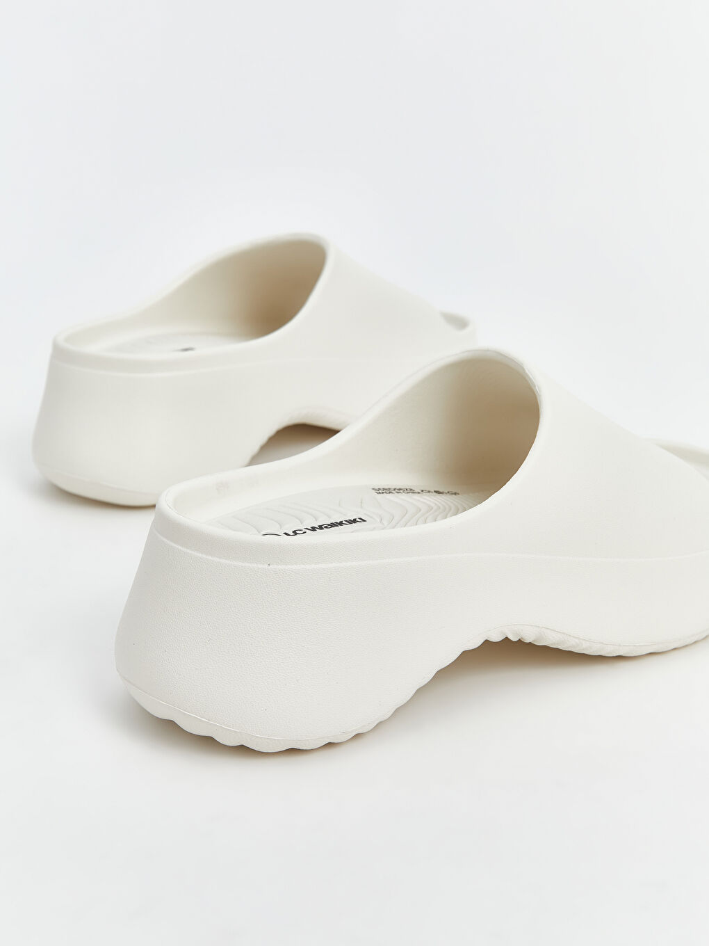 LCW STEPS Faux Leather Women's Slippers -S5BD96Z8-FPT