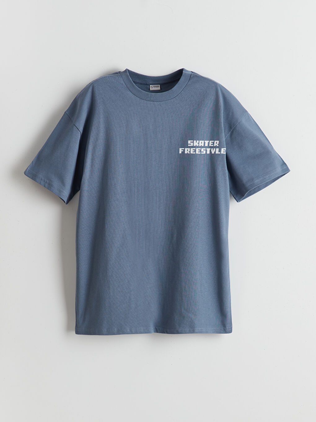Crew Neck Boy T-Shirt -S5BE02Z4-YLA