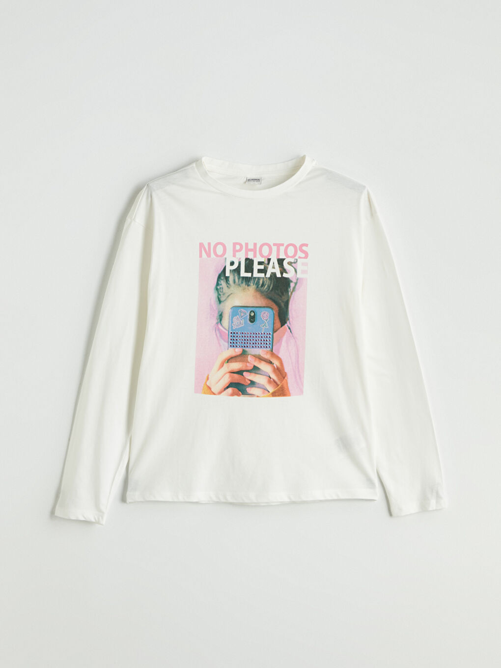 Crew Neck Girls' T-Shirt -S5BE16Z4-FDU
