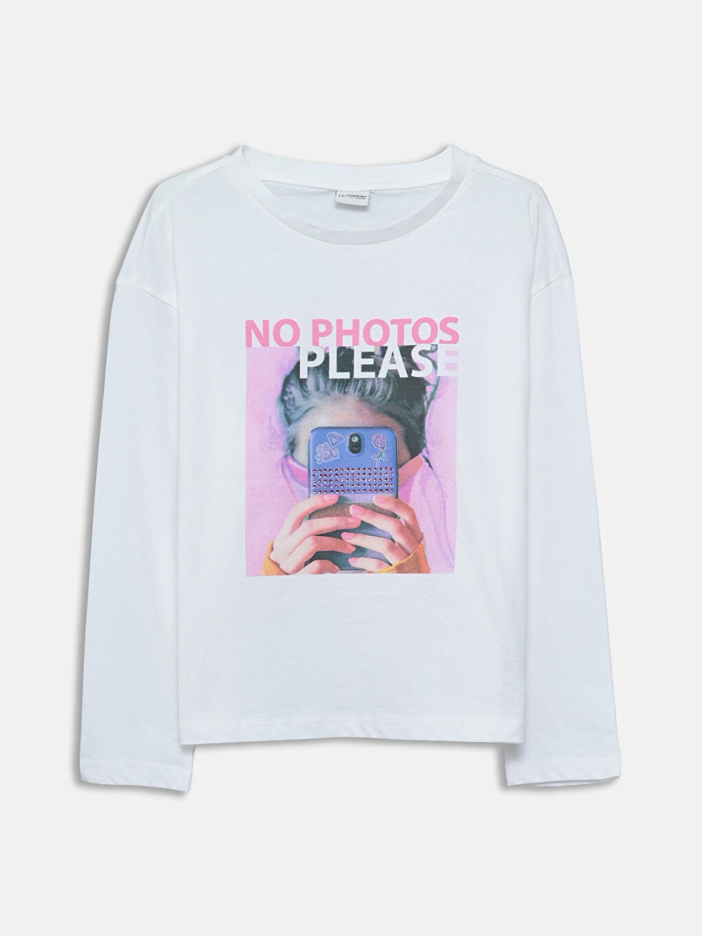 Crew Neck Girls' T-Shirt -S5BE16Z4-FDU