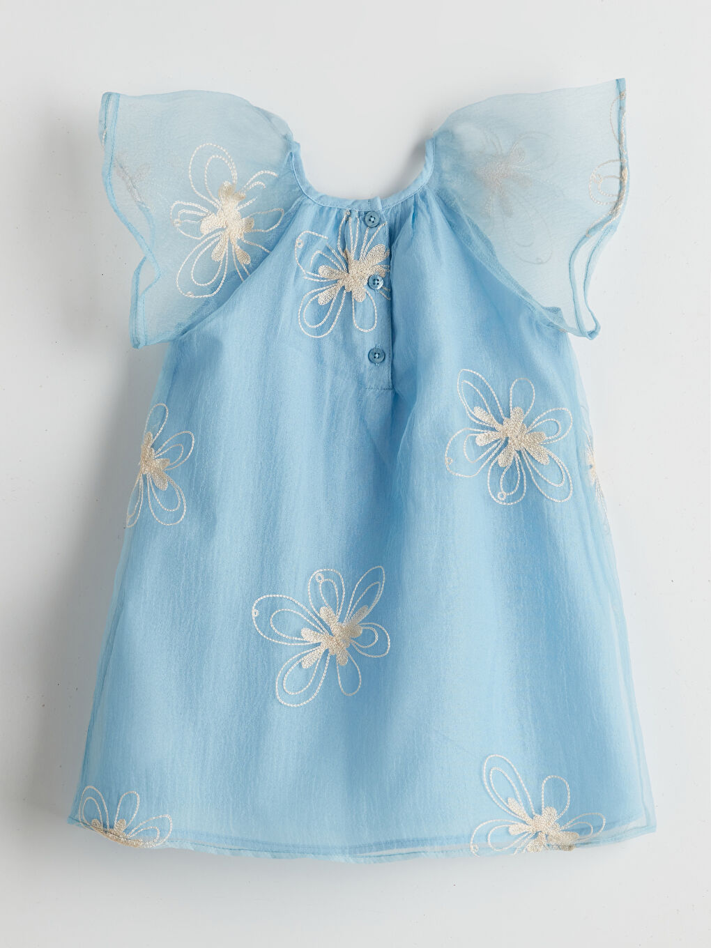 Crew Neck Girls Lace Dress -S5BE21Z1-G2E