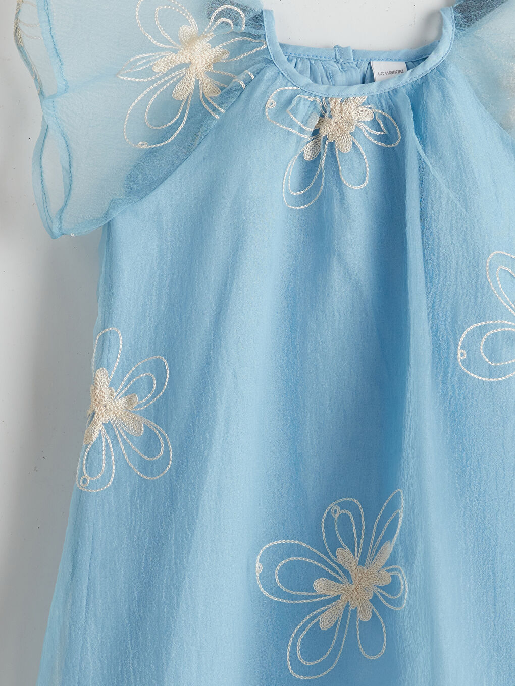 Crew Neck Girls Lace Dress -S5BE21Z1-G2E