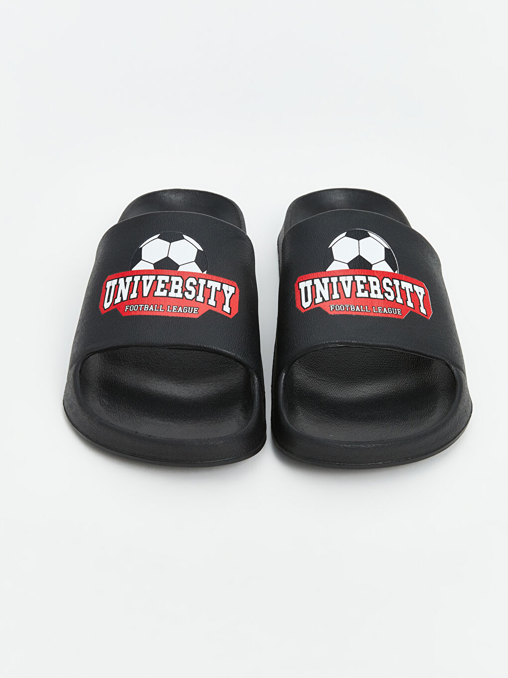 Football Ball Printed Men's Slippers -S5BE22Z8-CVL