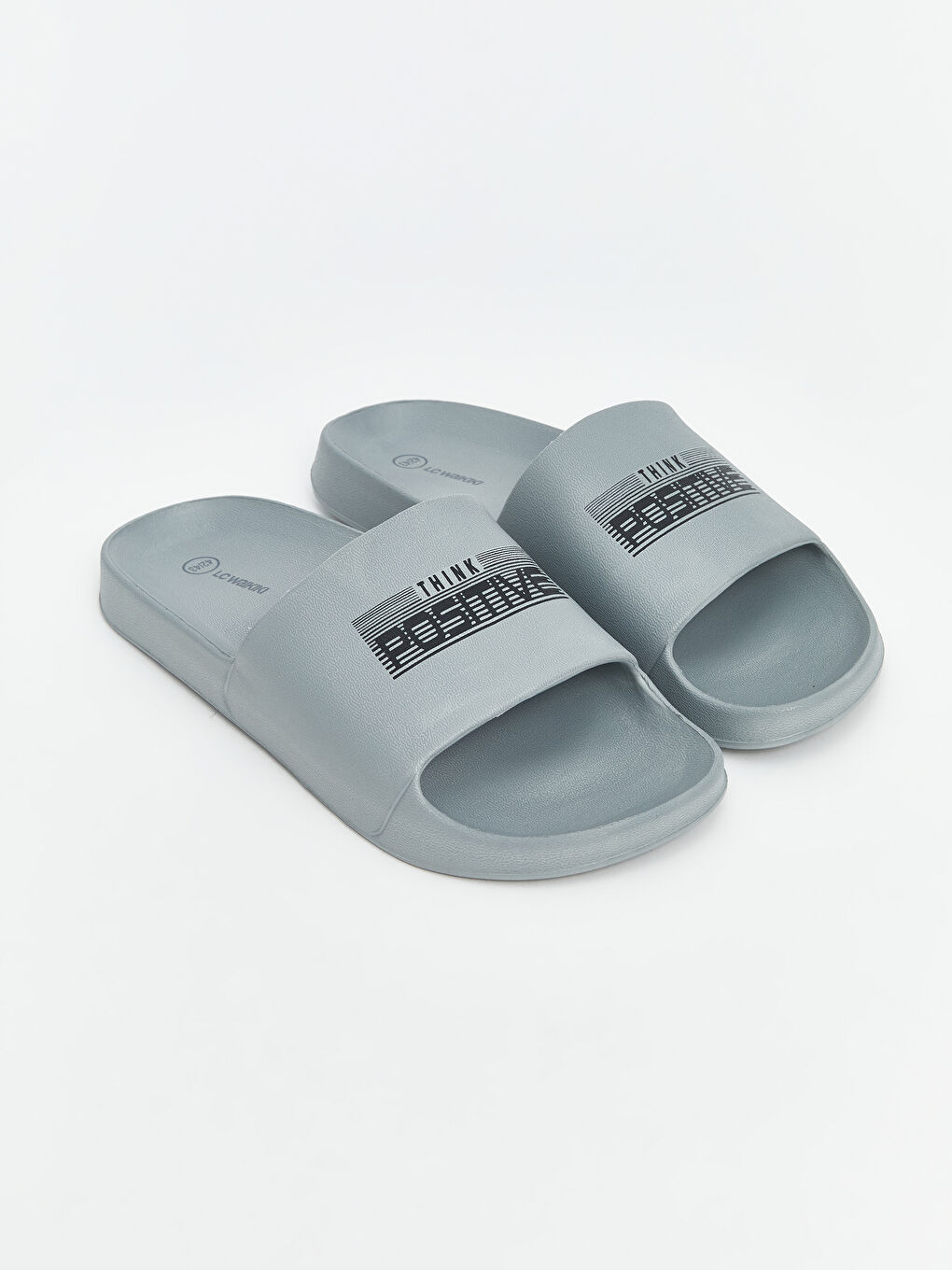 Printed Single Strap Men's Slider -S5BE26Z8-DBQ