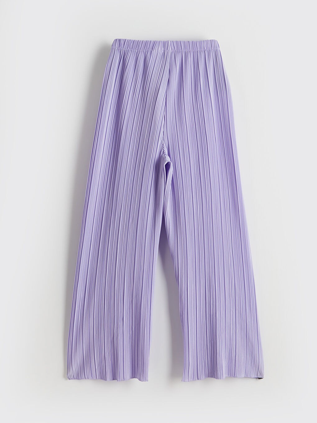 Elasticated Waist Textured Girls' Trousers -S5BE67Z4-VZE