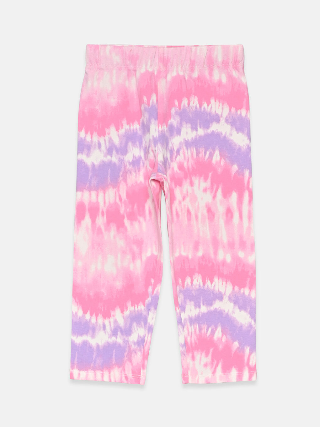 Beli Lastikli 3/4 Boy Kız Çocuk Tayt