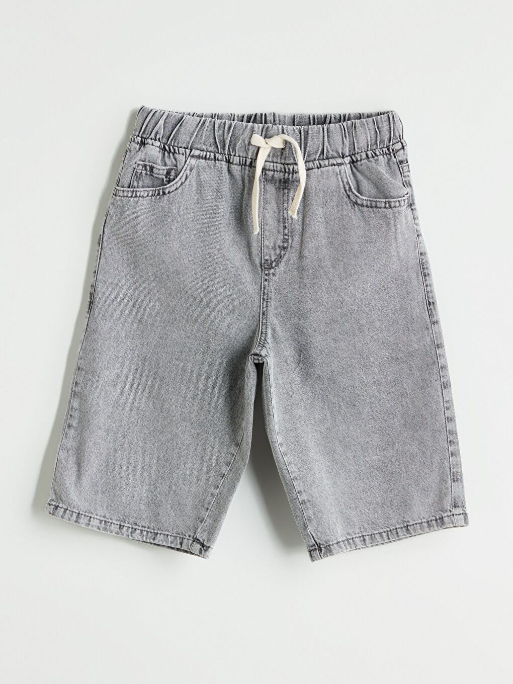 Boys' Elastic Waist Denim Shorts -S5BE93Z4-GRD