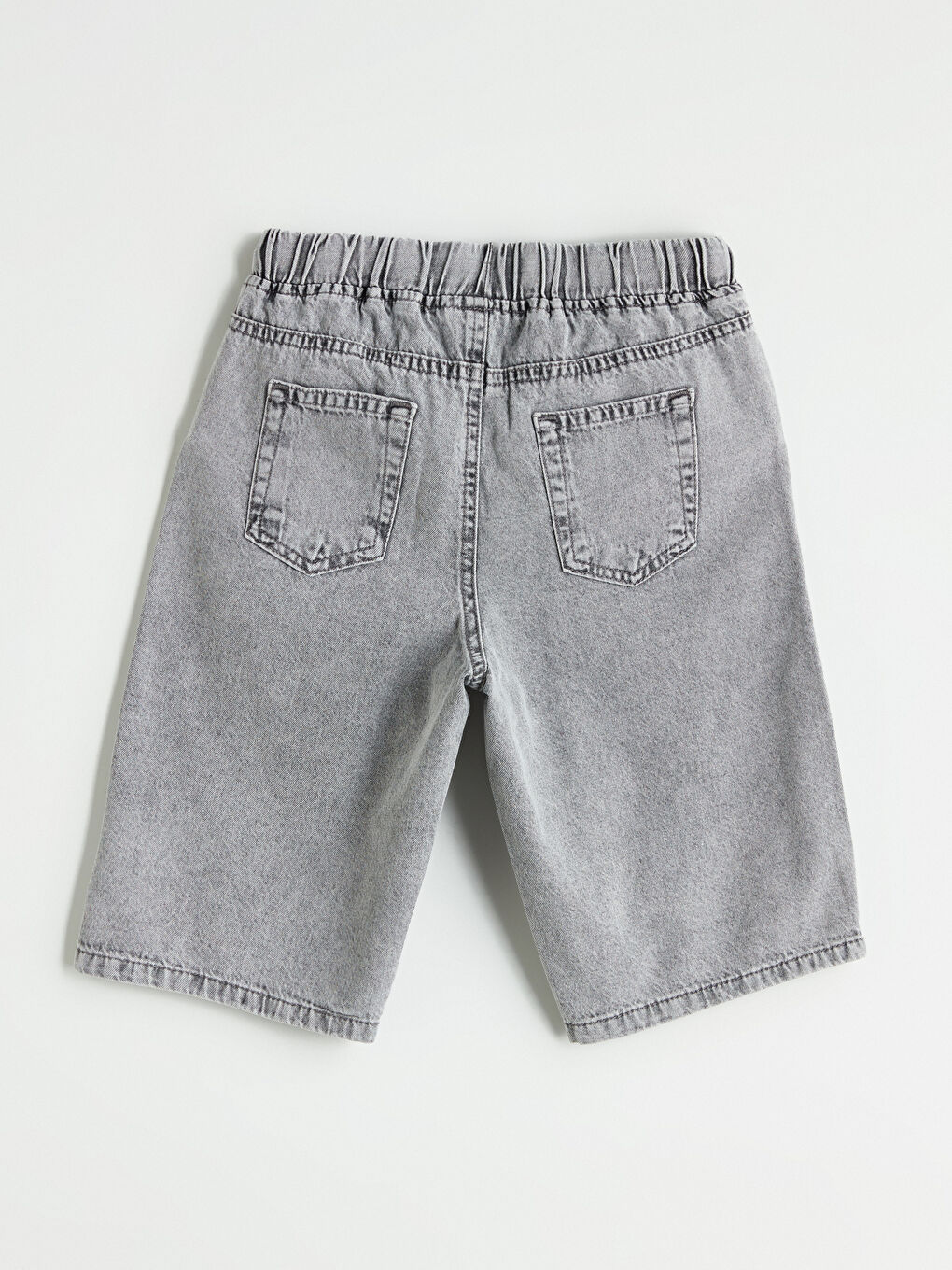 Boys' Elastic Waist Denim Shorts -S5BE93Z4-GRD