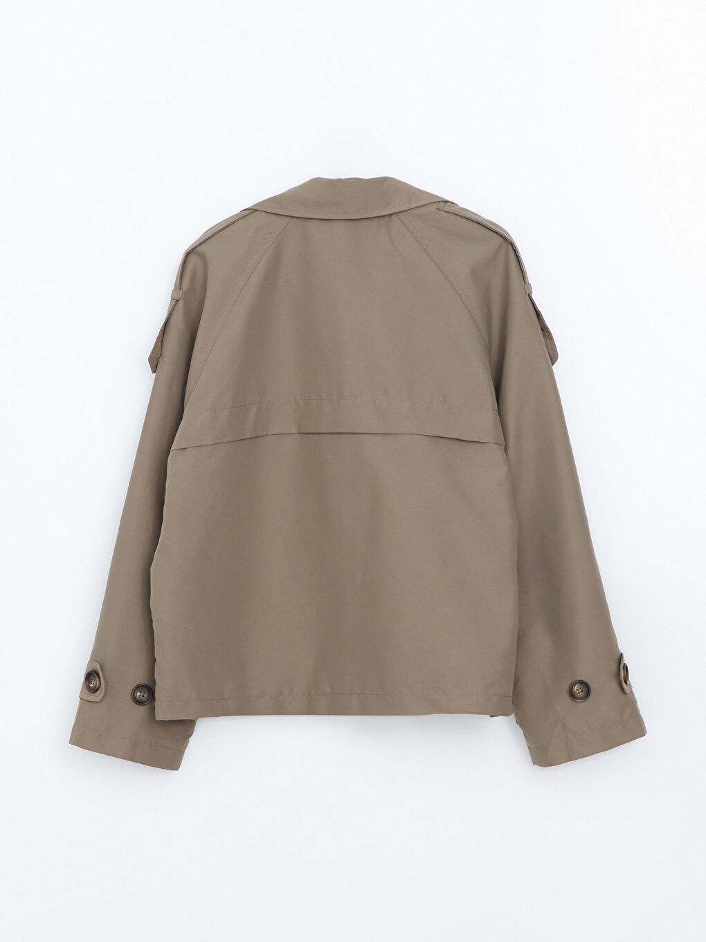 Jacket Collar Oversize Women's Trench Coat -S5BF23Z8-VF3