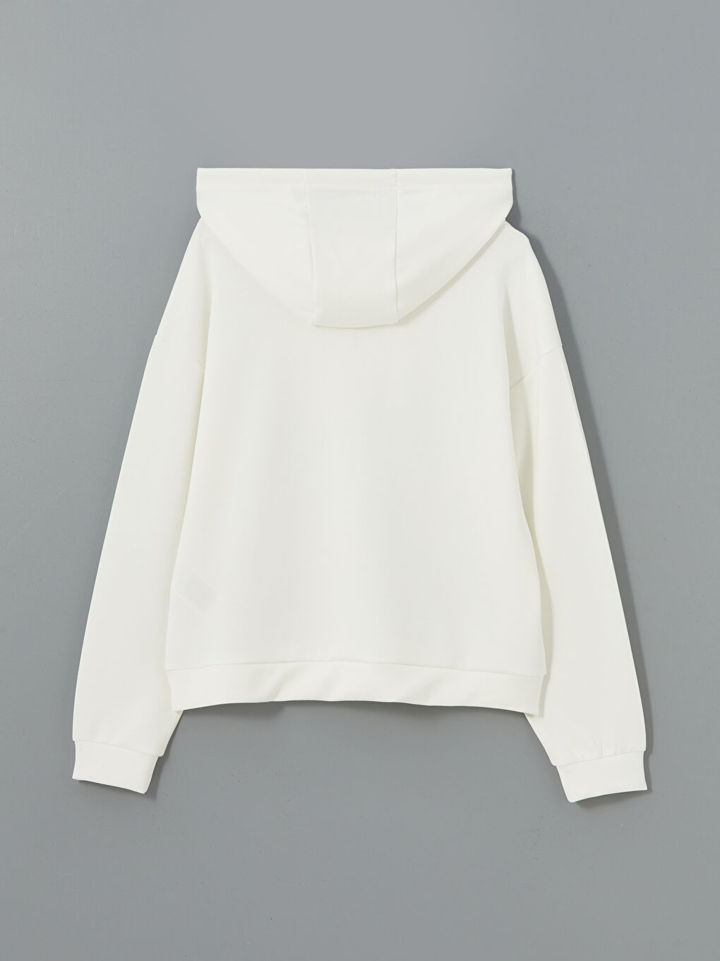 LCW Vision Ekru Loose Fit Kadın Hoodie - 5