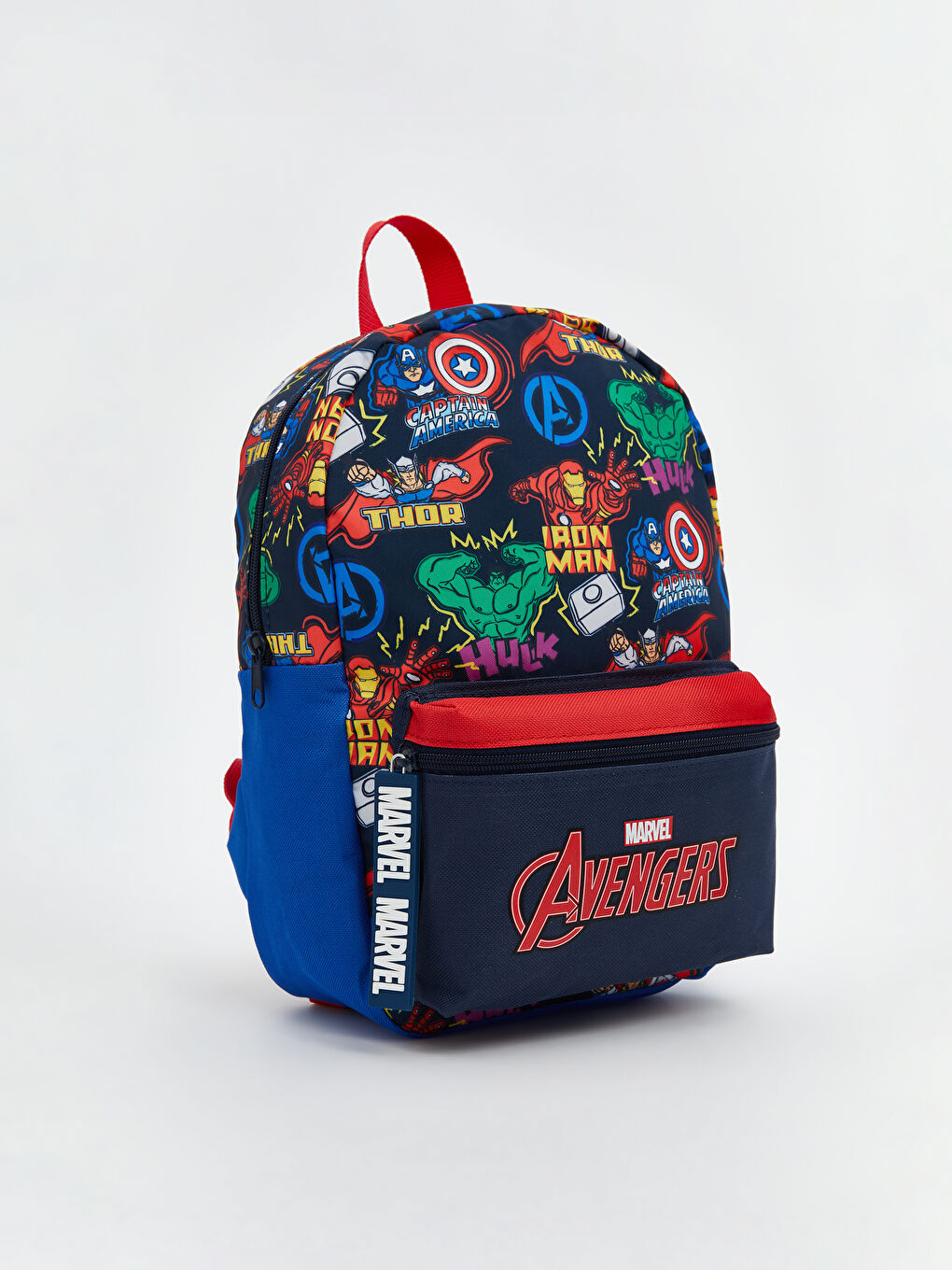 Avengers Printed Boys' School Bag -S5BF27Z4-F9C