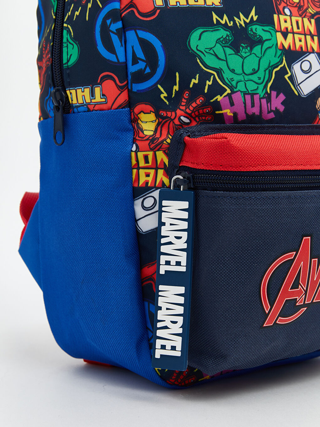 Avengers Printed Boys' School Bag -S5BF27Z4-F9C