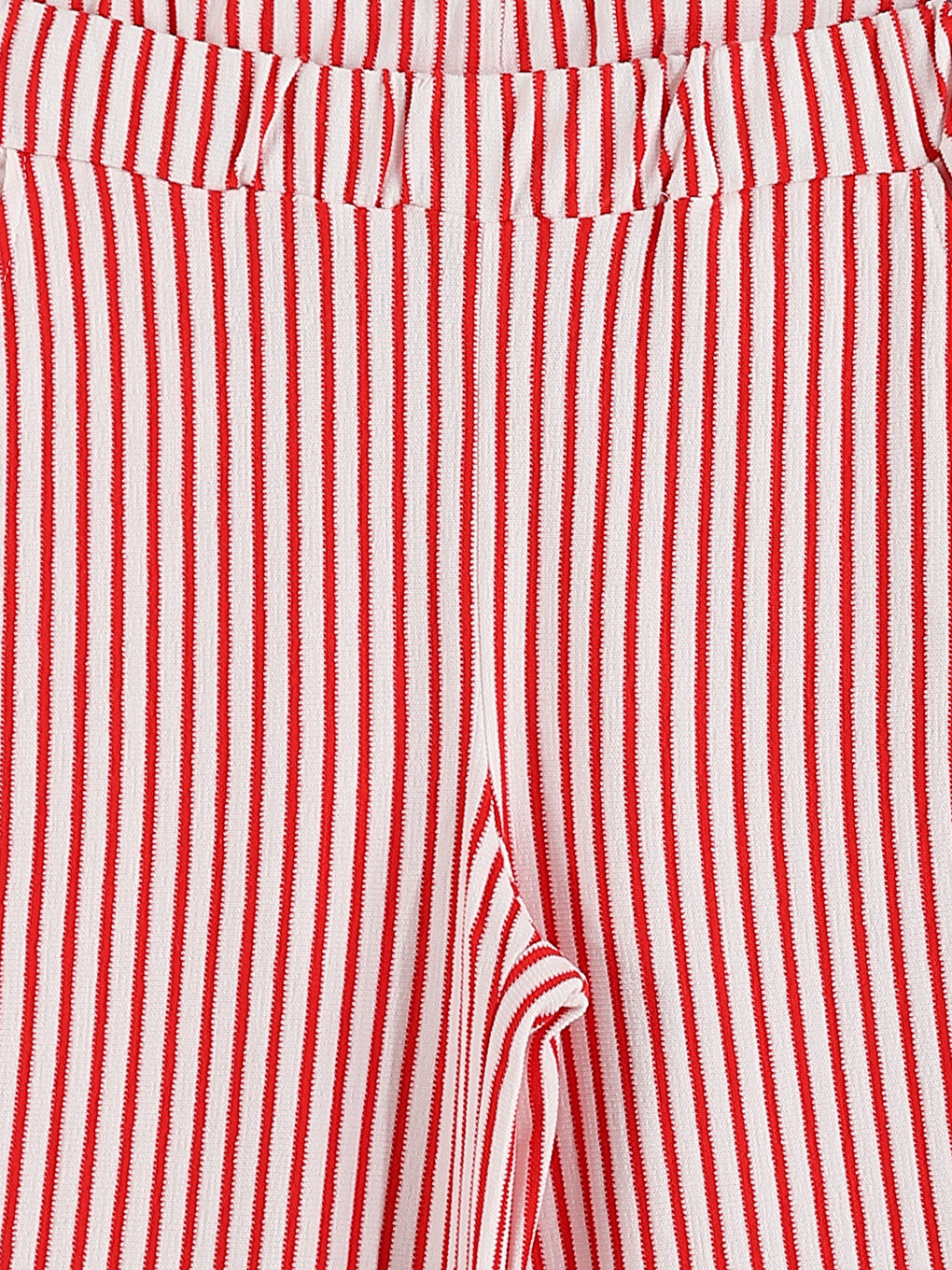 Crew Neck Girls' T-shirt and Trousers-5