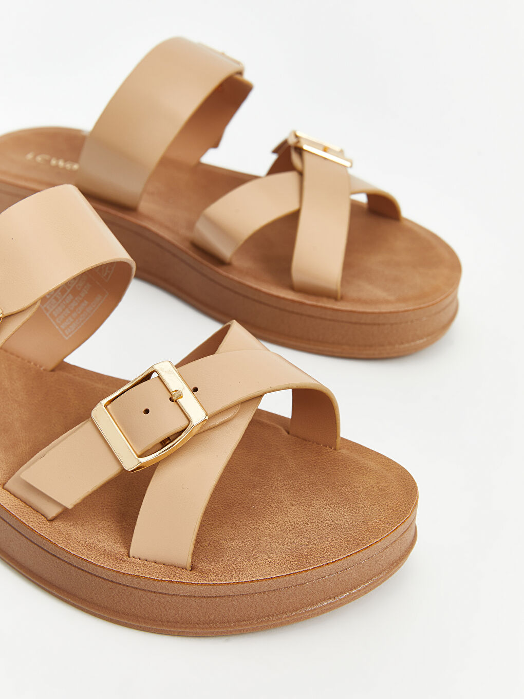 Cross-Strap Women's Slippers -S5BG14Z8-FRJ