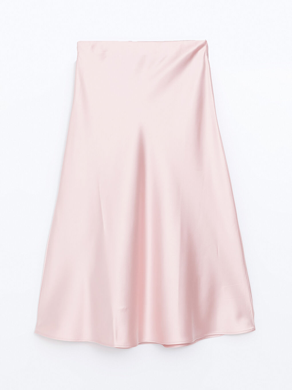 LCW Vision Standard Fit Plain Satin Women's Skirt -S5BG71Z8-G3G