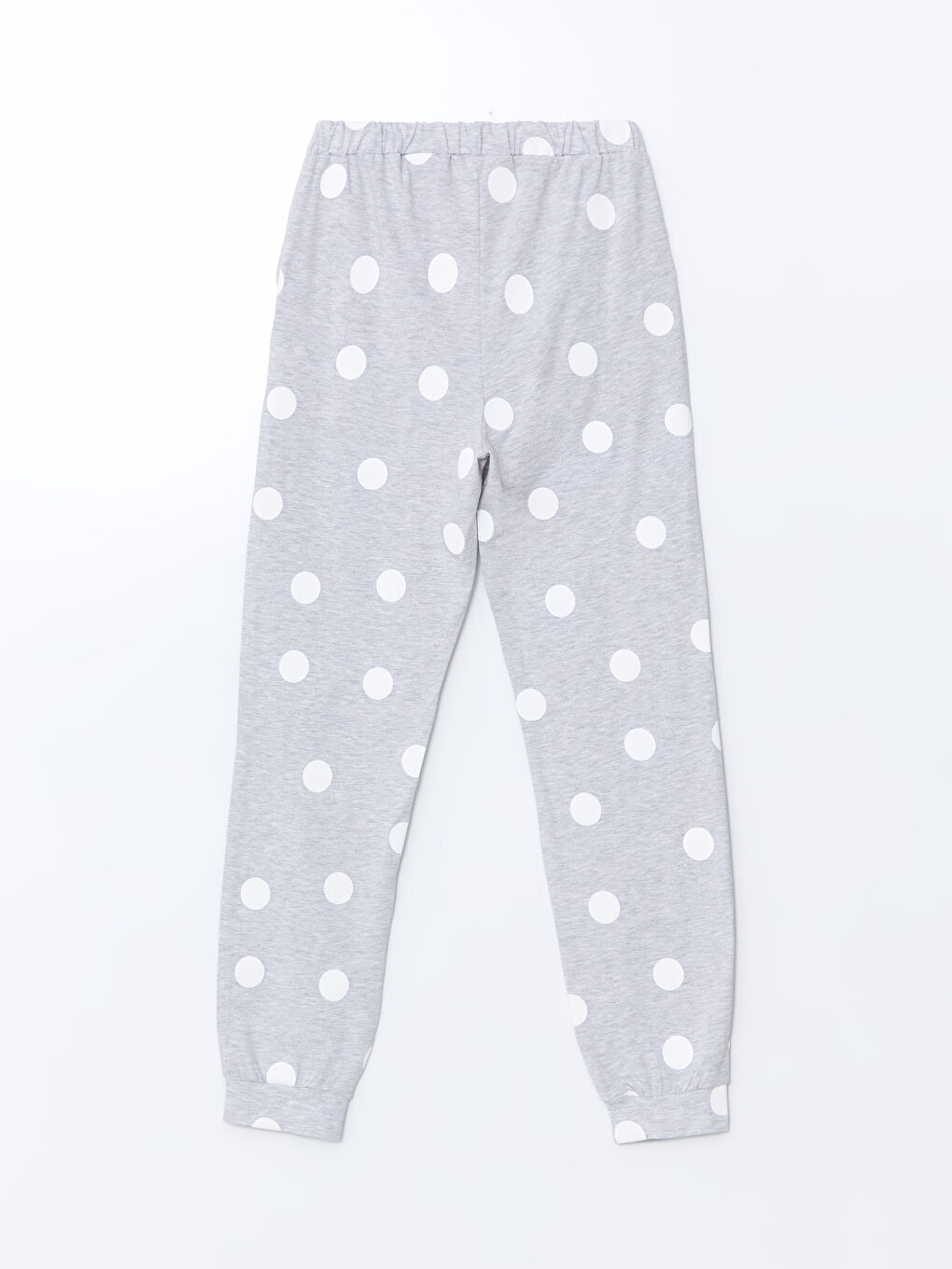 ელასტიური წელი კოპლებიანი ქალებისთვის პიჟამა ქვედაბოლო-5