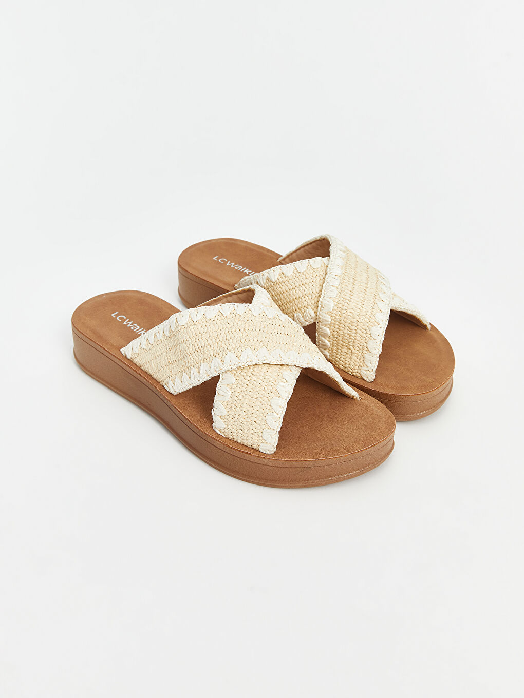 Cross-Strap Women's Slippers -S5BG98Z8-T9R
