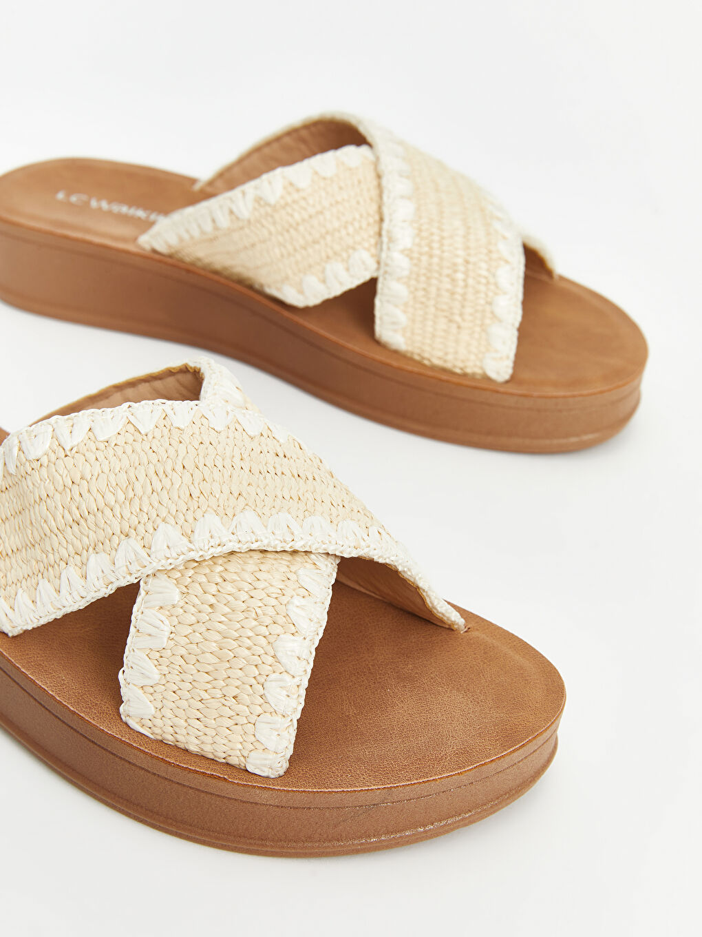 Cross-Strap Women's Slippers -S5BG98Z8-T9R