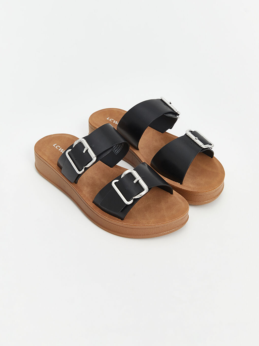 LCW STEPS Doppelriemen-Slipper für Damen -S5BH22Z8-CVL