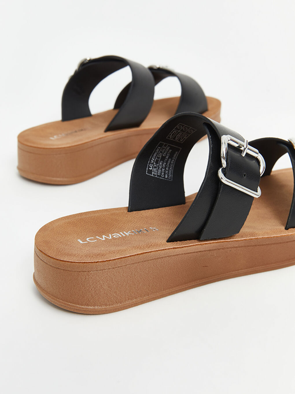 LCW STEPS Doppelriemen-Slipper für Damen -S5BH22Z8-CVL