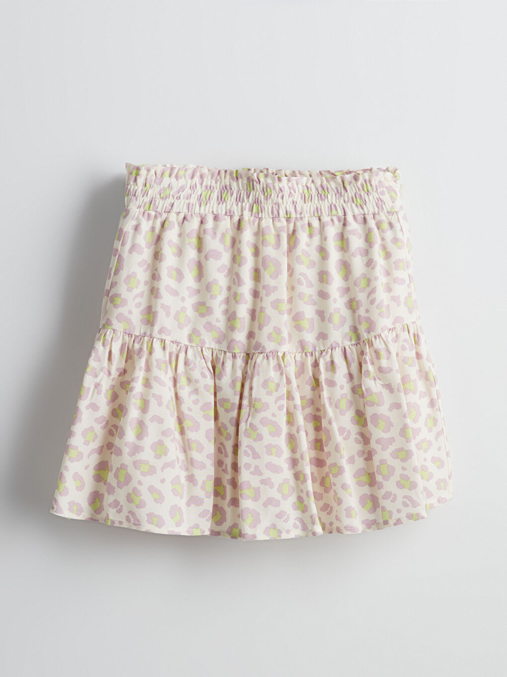 Elastic Waist Girl Short Skirt -S5BH30Z4-LT6