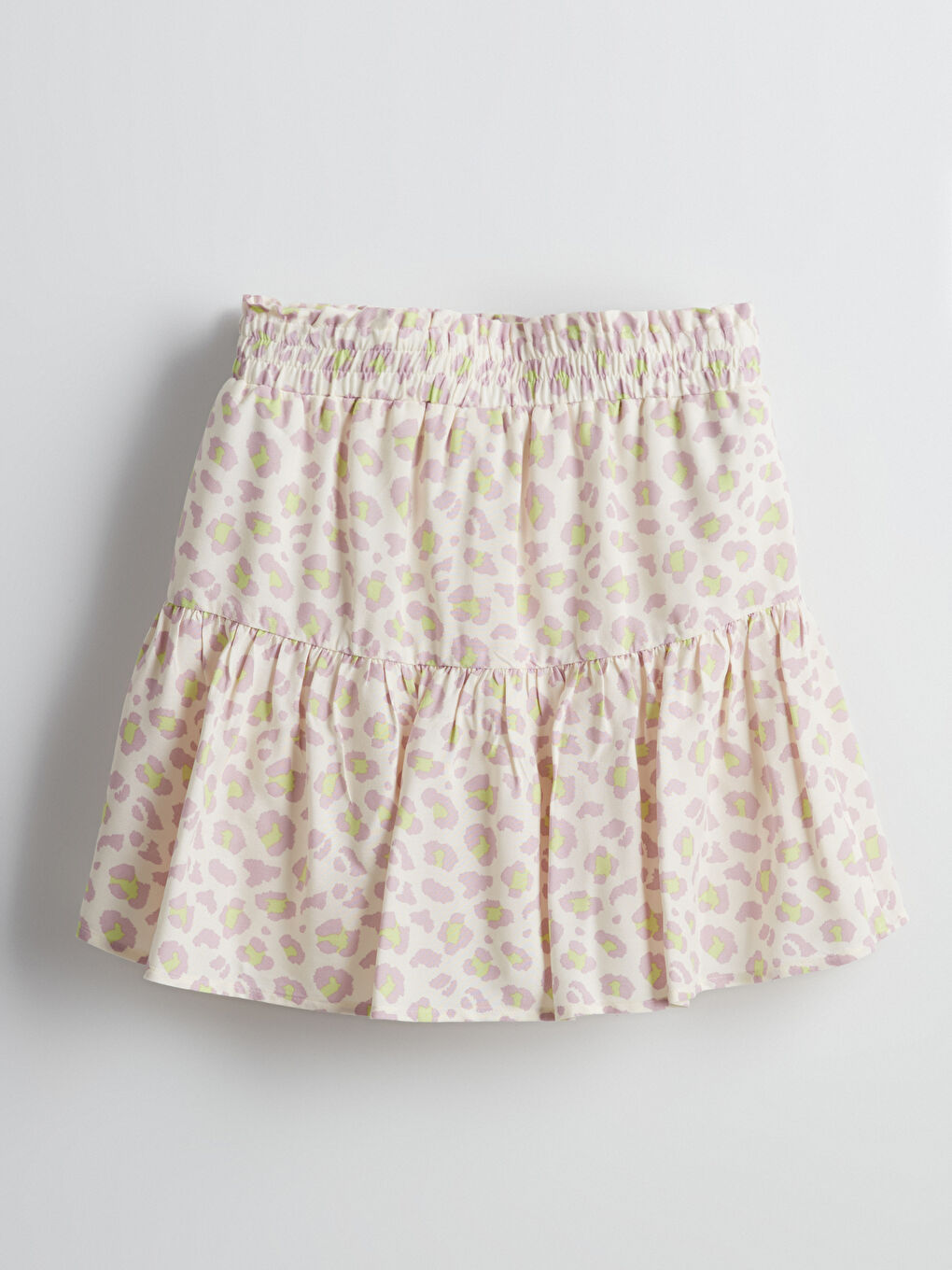Elastic Waist Girl Short Skirt -S5BH30Z4-LT6