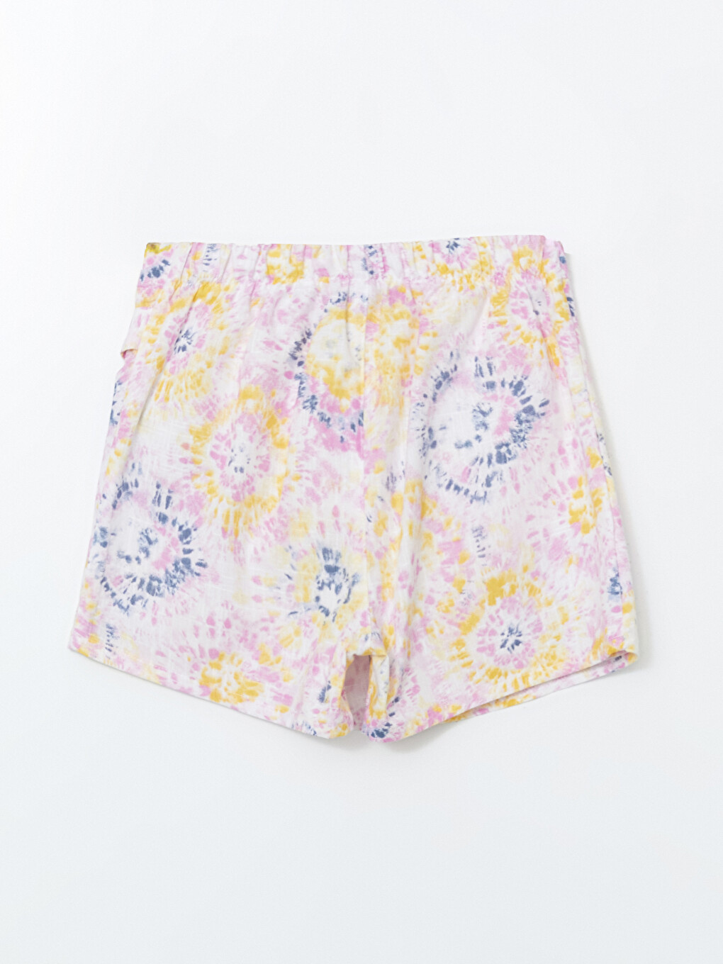 Elastic Waist Girl Short Skirt-2