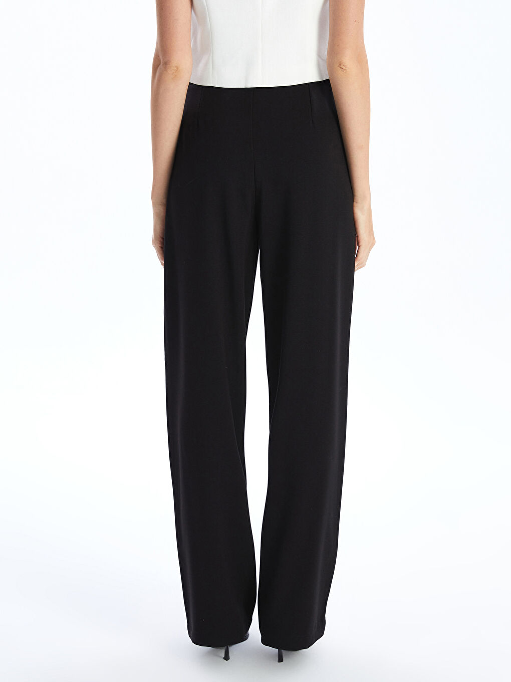 Belted Women's Trousers -S5BH40Z8-CVL