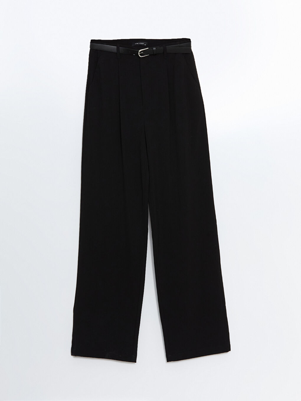 Belted Women's Trousers -S5BH40Z8-CVL
