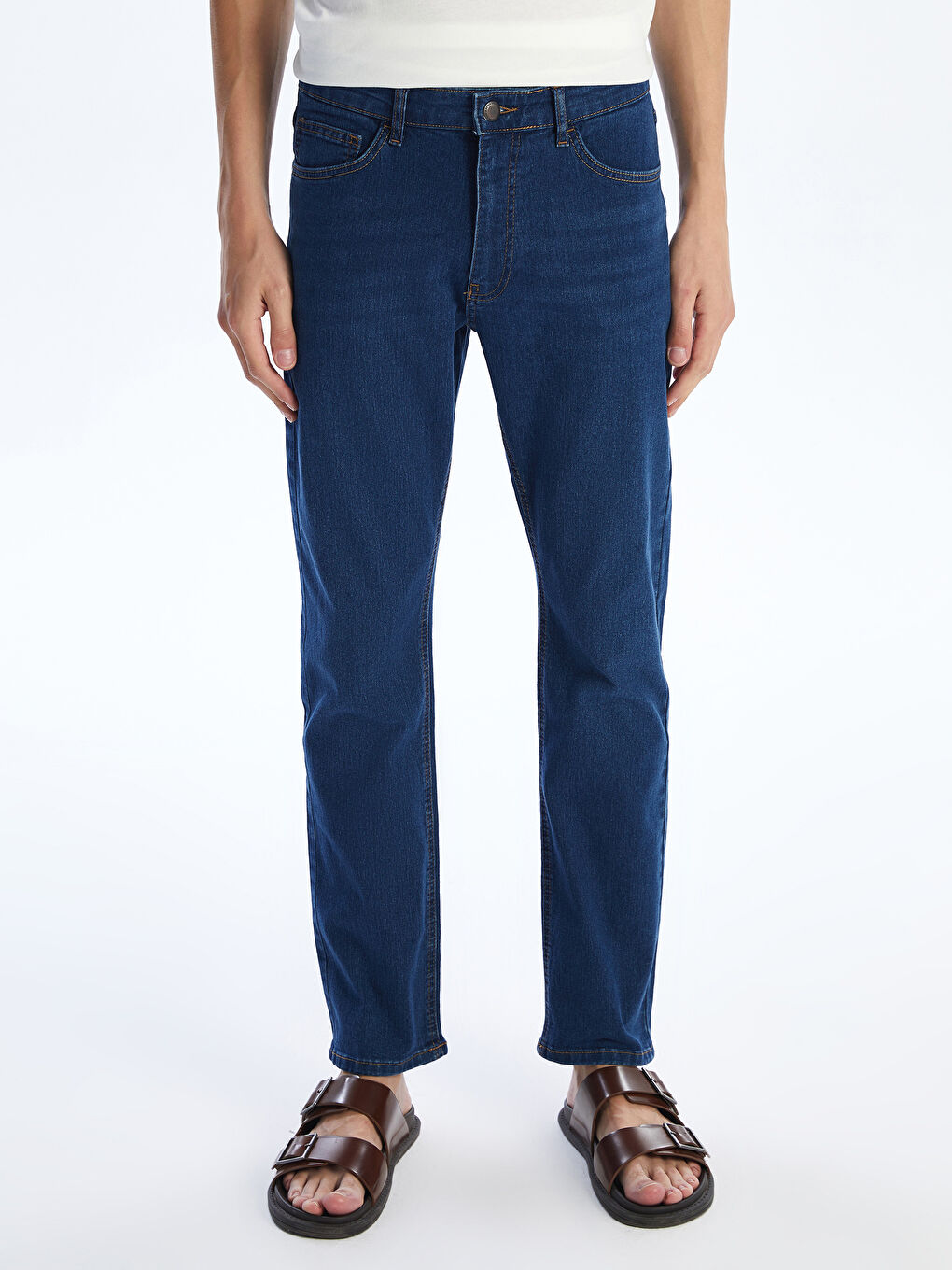 779 جينز بقصة عادية للرجال-1