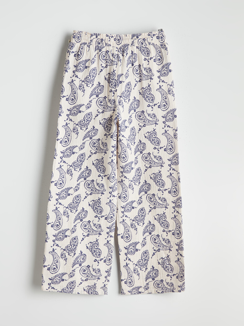 Elastic Waist Girls' Trousers-1