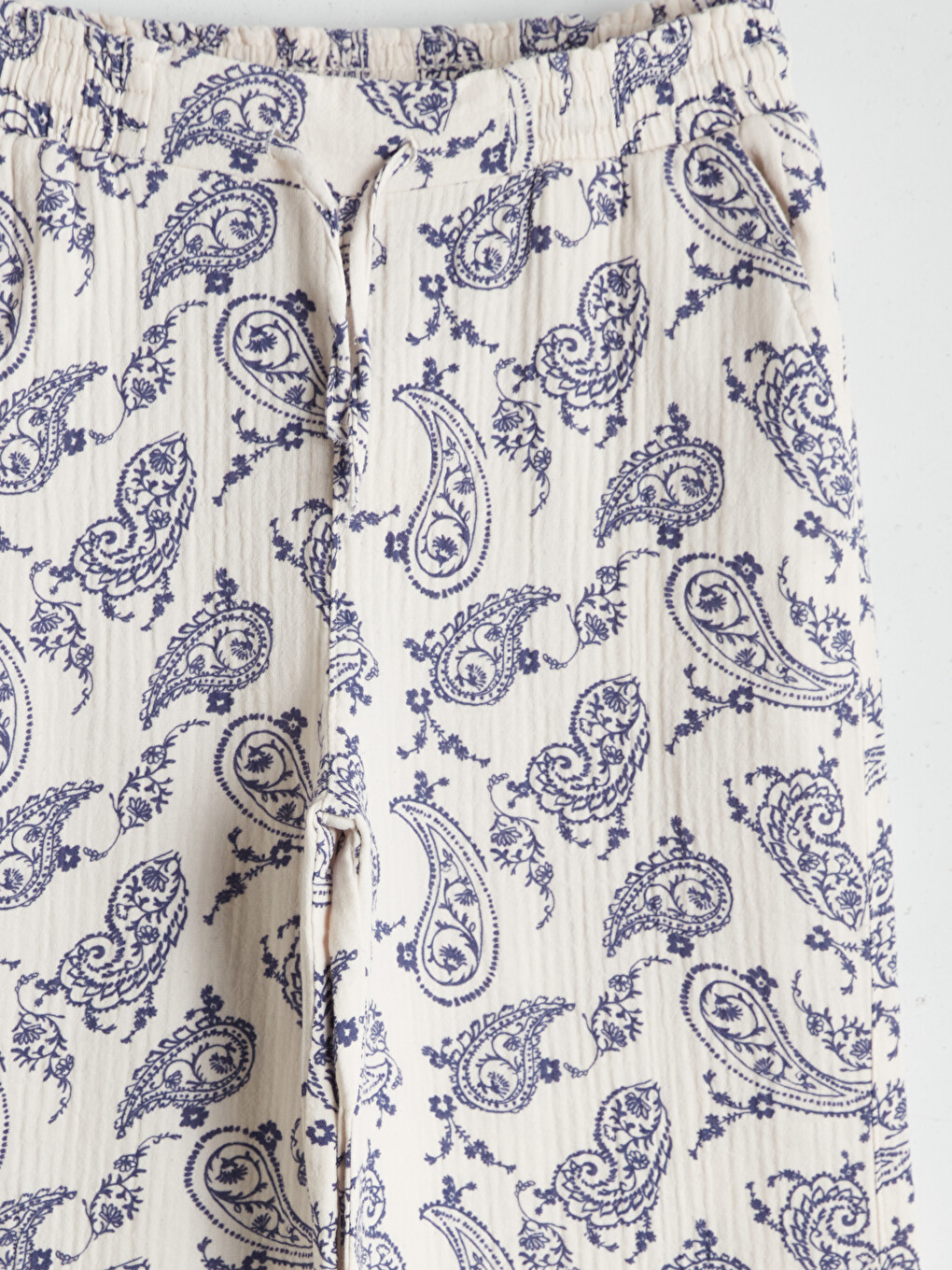 Elastic Waist Girls' Trousers-2