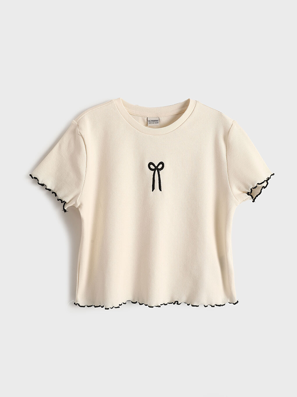 Crew Neck Girls' T-Shirt 2 Pack-1