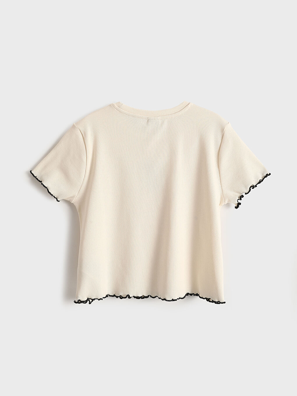 Crew Neck Girls' T-Shirt 2 Pack-3