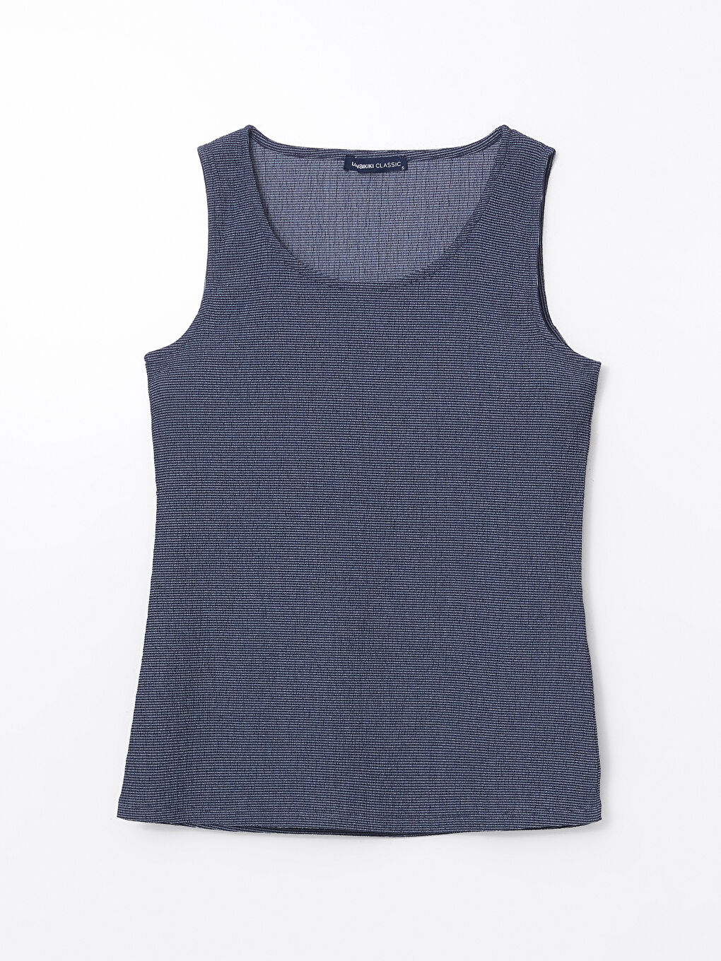 U Neck Striped Female Athlete -S5BH81Z8-E1J