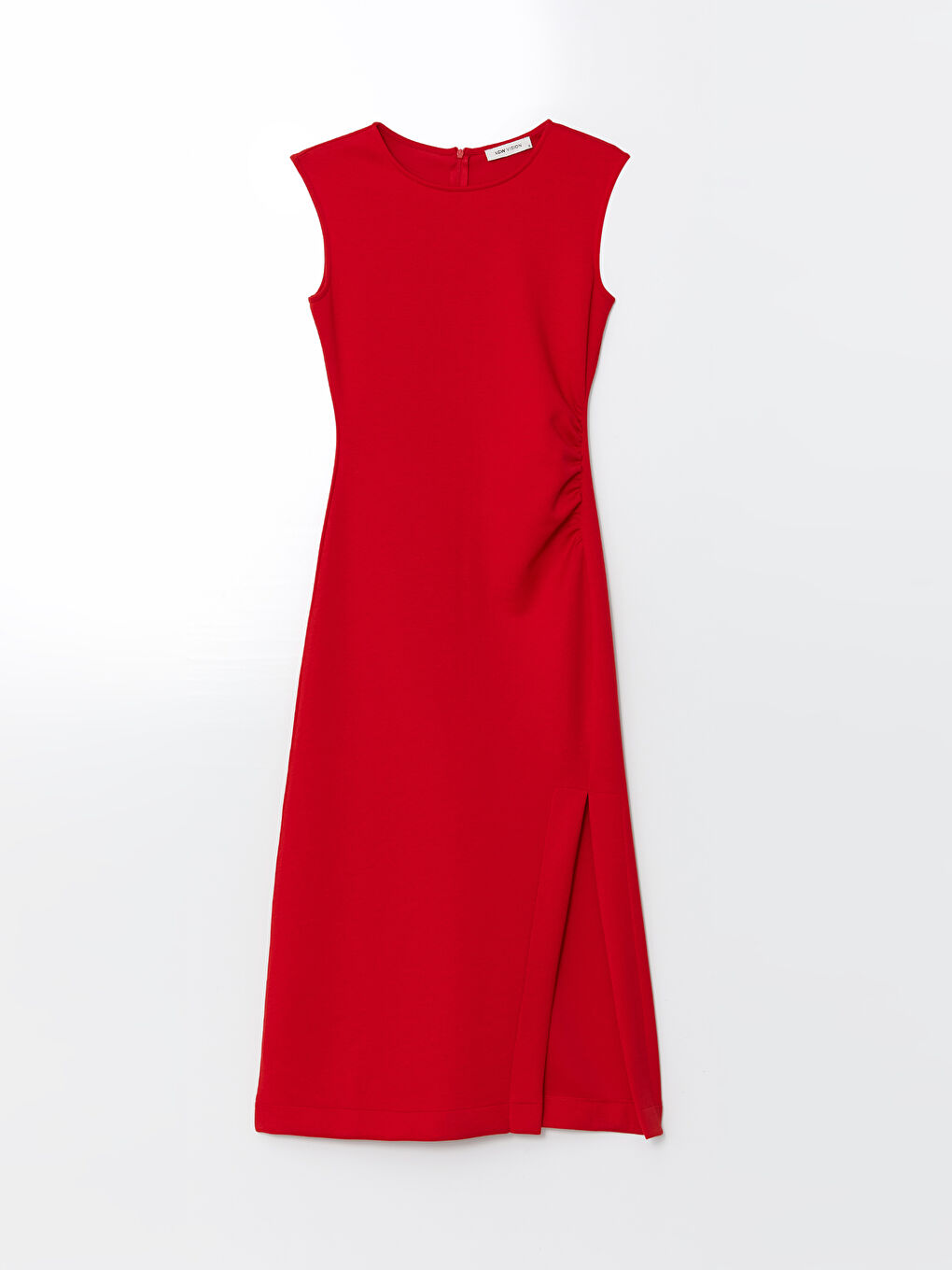 LCW Vision Plain Slit Women's Midi Dress -S5BH83Z8-KYV