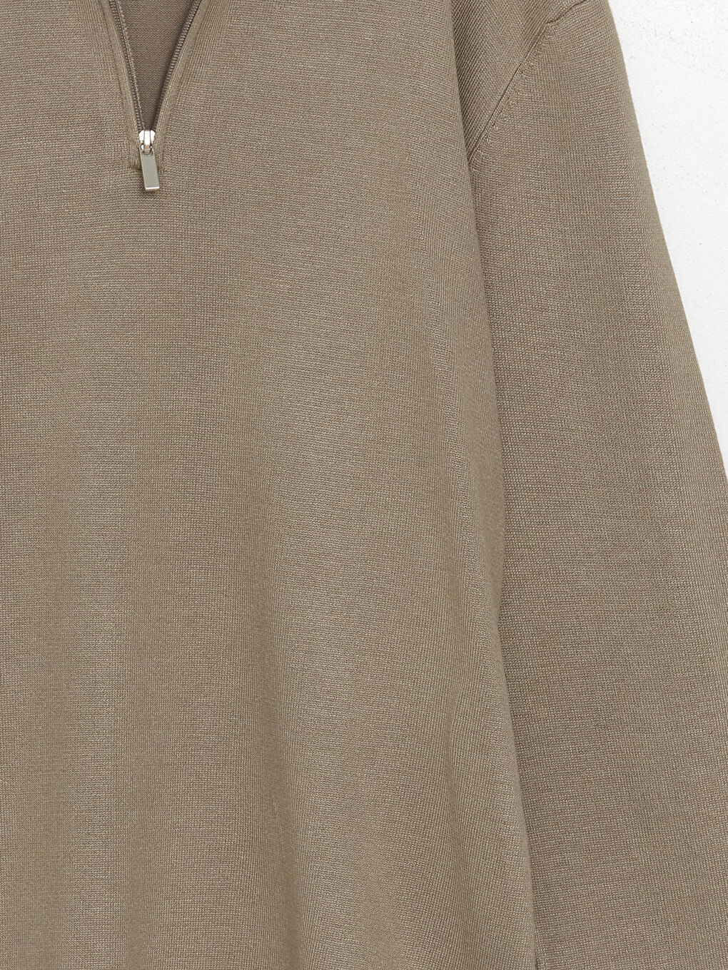 Pull-over à col roulé et manches longues pour hommes en tricot-6