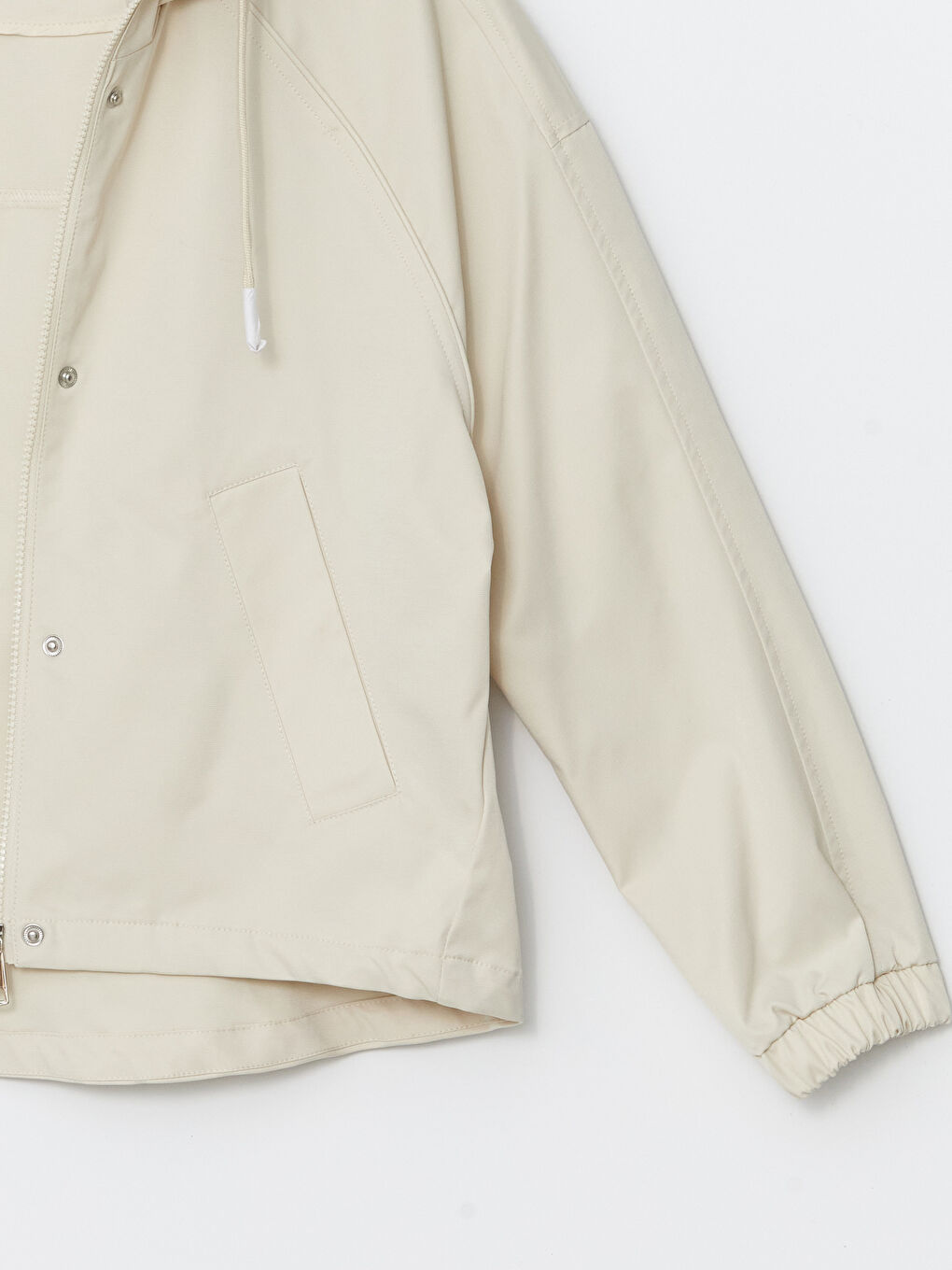 Hooded Oversize Women's Raincoat -S5BI79Z8-SB4