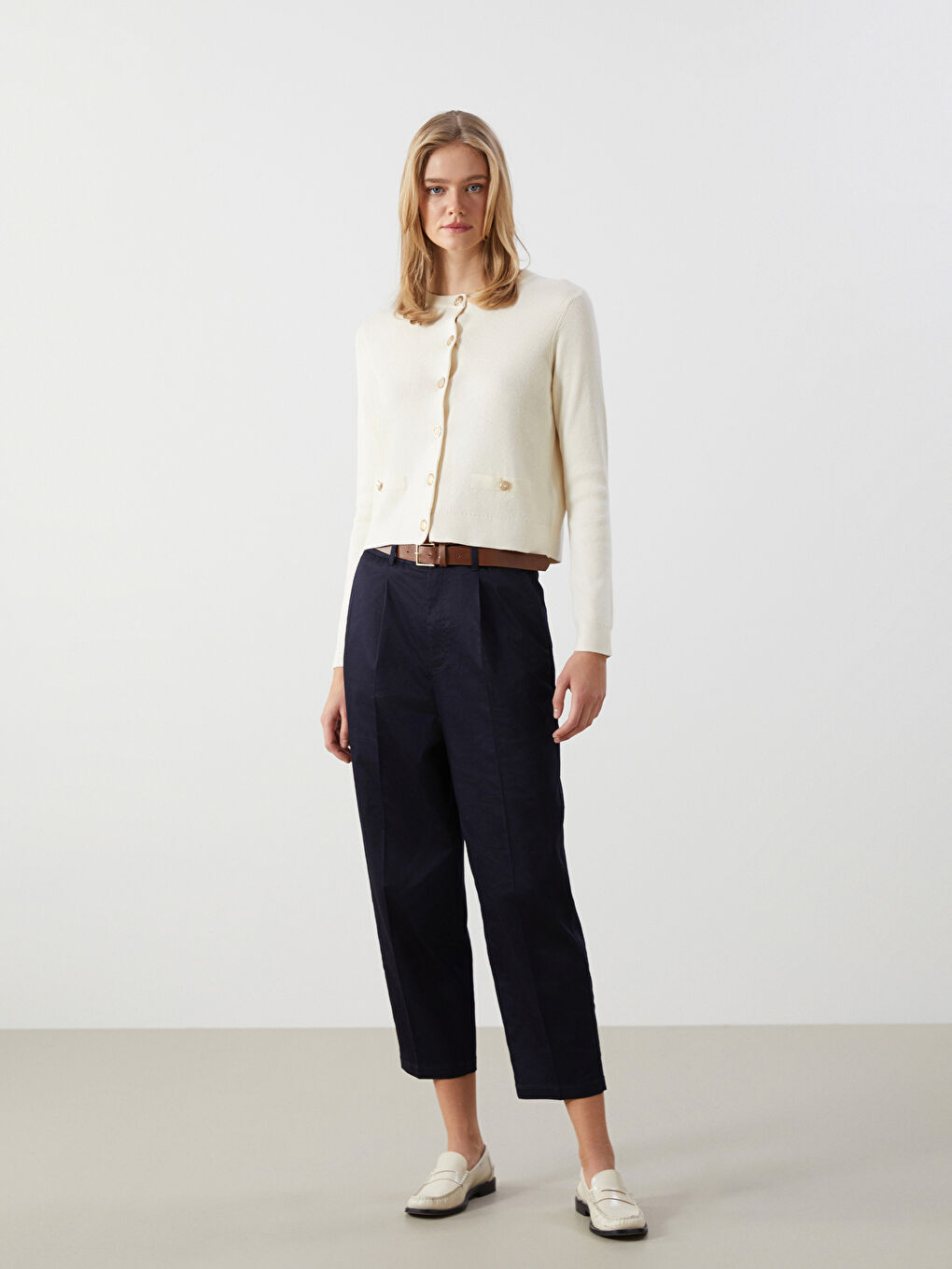 TAMNO PLAVA Pantalone Žena -S5BI89Z8-CRP
