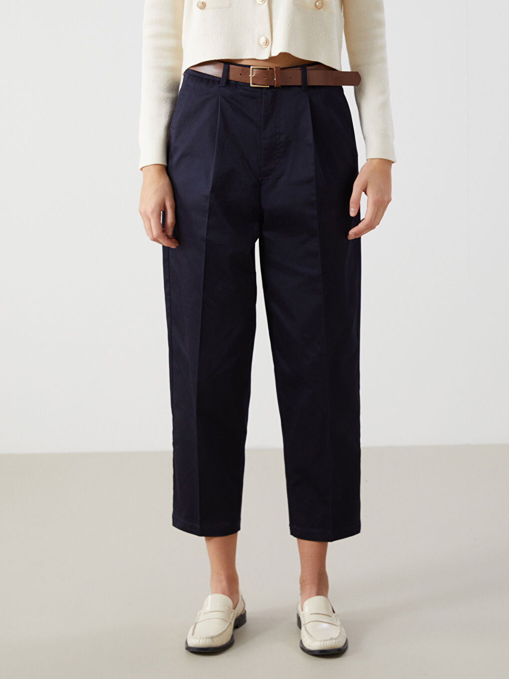 TAMNO PLAVA Pantalone Žena -S5BI89Z8-CRP