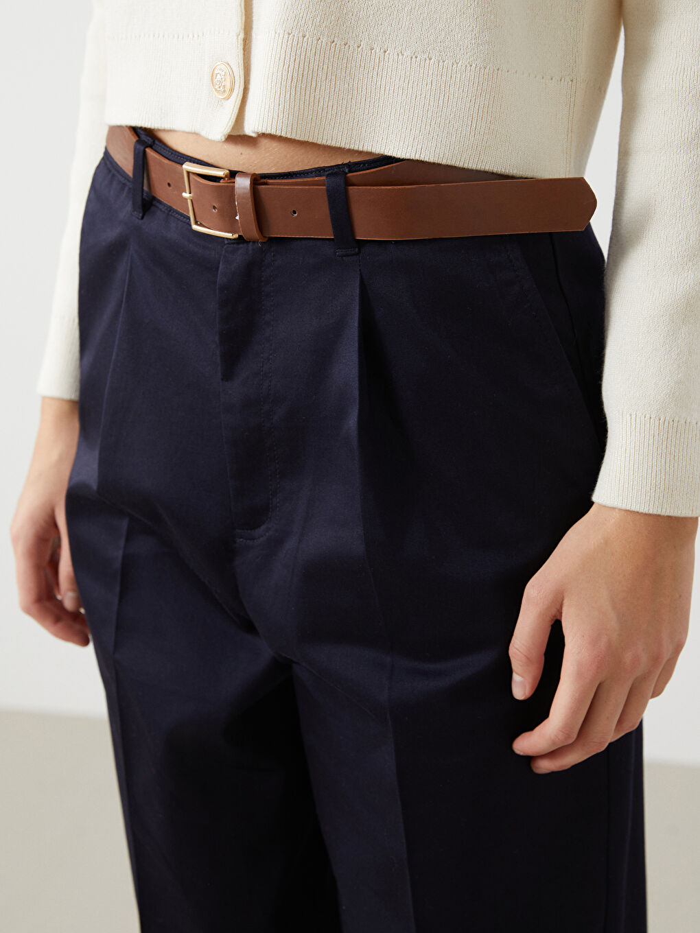 TAMNO PLAVA Pantalone Žena -S5BI89Z8-CRP